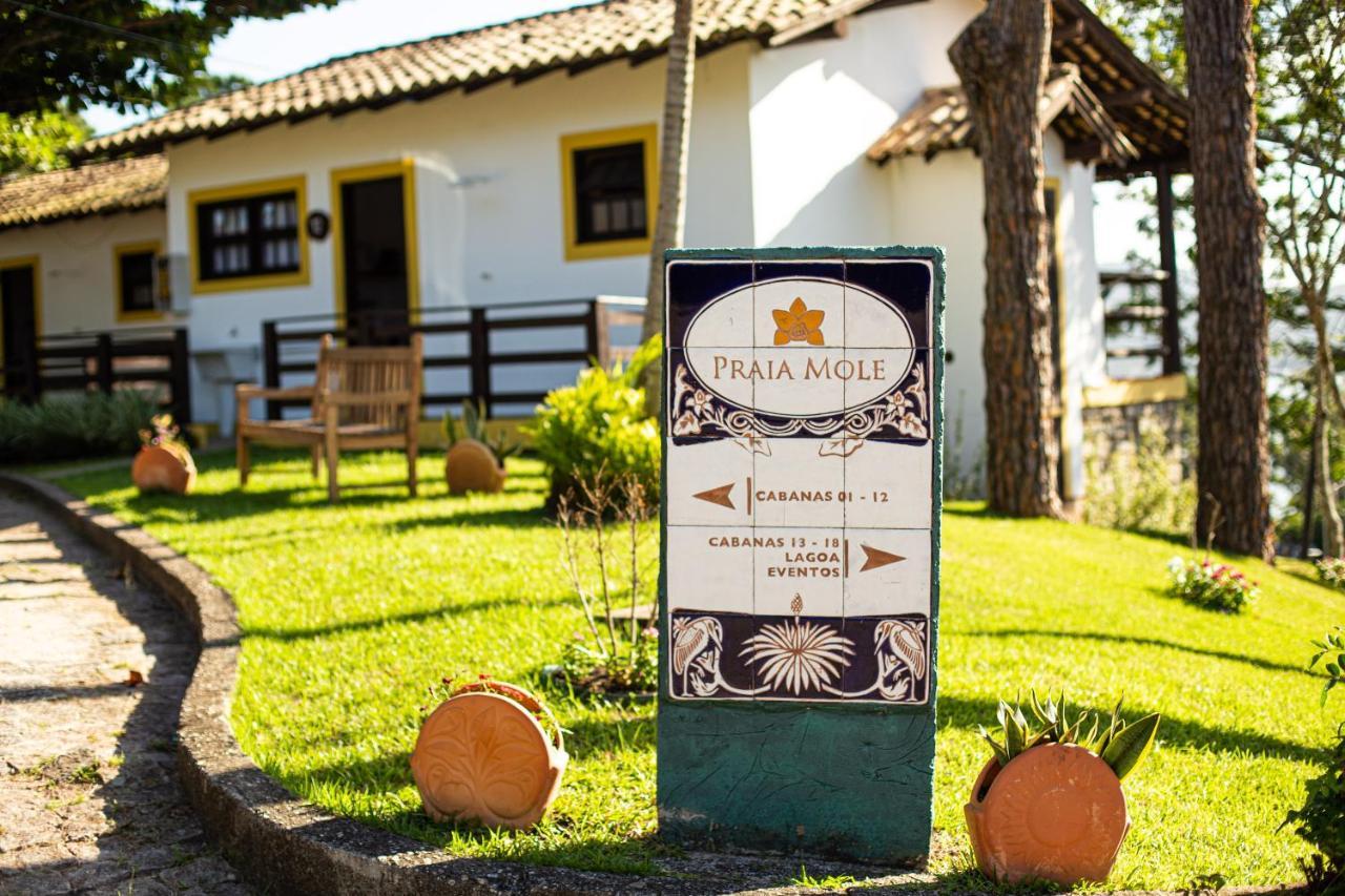 Pousada Cabanas Da Praia Mole フロリアノポリス エクステリア 写真