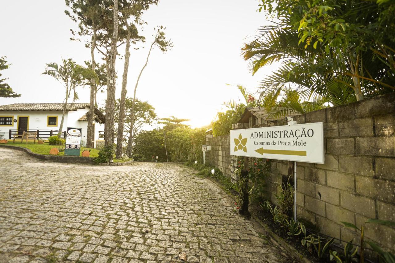 Pousada Cabanas Da Praia Mole フロリアノポリス エクステリア 写真
